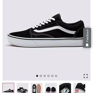NWT with box Vans Old Skool Comfy Cush Sneaker. Men’s Size 5.5/ Women’s Size 7